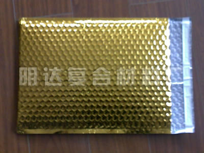 Bubble Film Bag with Compound Gold Aluminum Coating